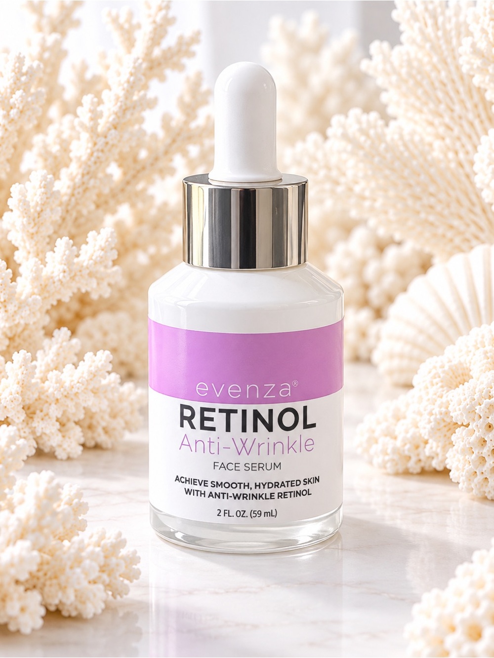 Retinol Anti-Wrinkle Face Serum — Pink